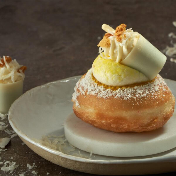 סופגניית מילקשייק תות